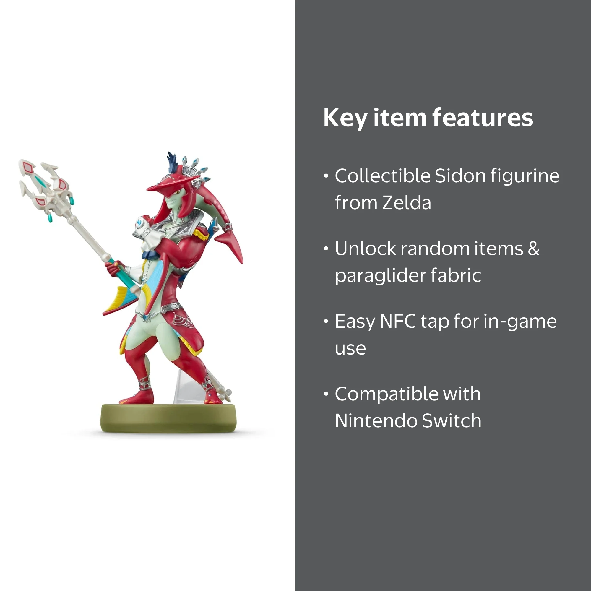 Amiibo Figurine - Sidon (Zelda: Tears of the Kingdom) - Walmart.com