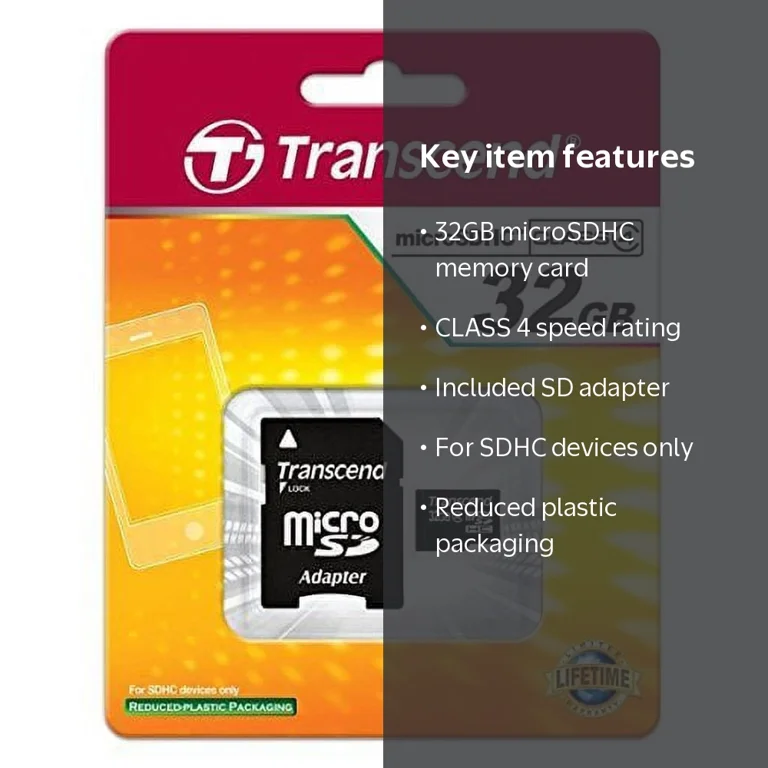 Polaroid Snap Instant Digital Camera Memory Card 32GB microSDHC