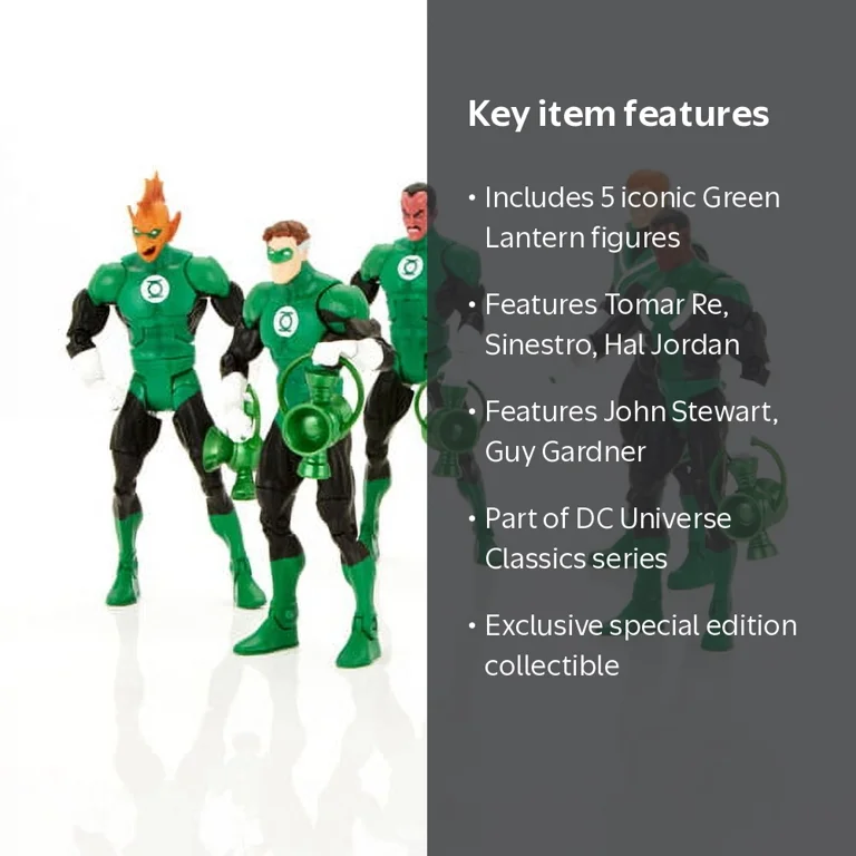 DC Universe Classics Exclusive Green Lanterns Light Action Figure