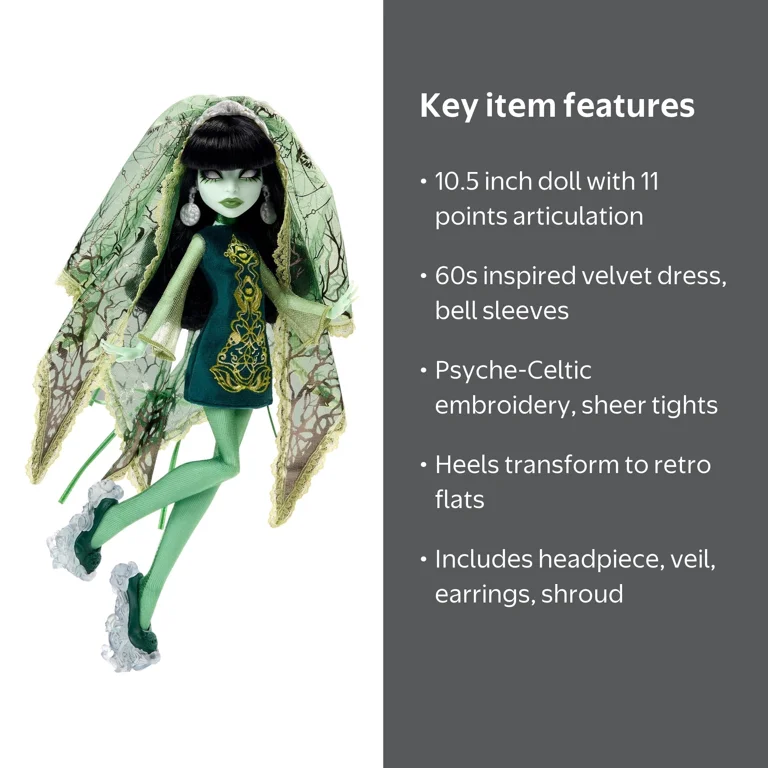Monster High Skullector Scarah Screams Doll - Walmart.com