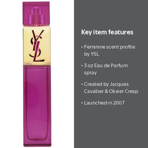 Yves Saint Laurent, Eau de Parfum Spray, 3 oz, Elle Women Floral