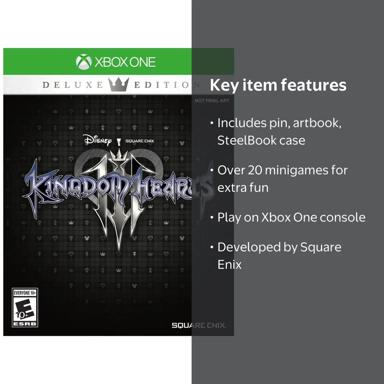 Kingdom Hearts 3 Deluxe Edition, Square Enix, Xbox One