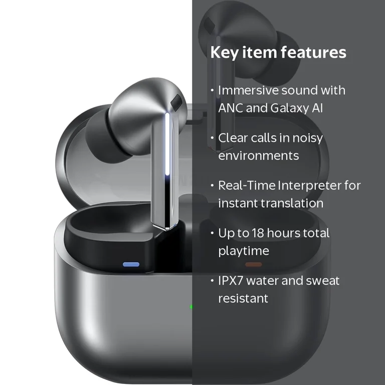 SAMSUNG Galaxy Buds 3 Pro AI True Wireless Bluetooth Earbuds