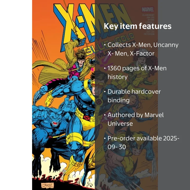 X-Men: Blue & Gold - Mutant Genesis Omnibus, (Hardcover