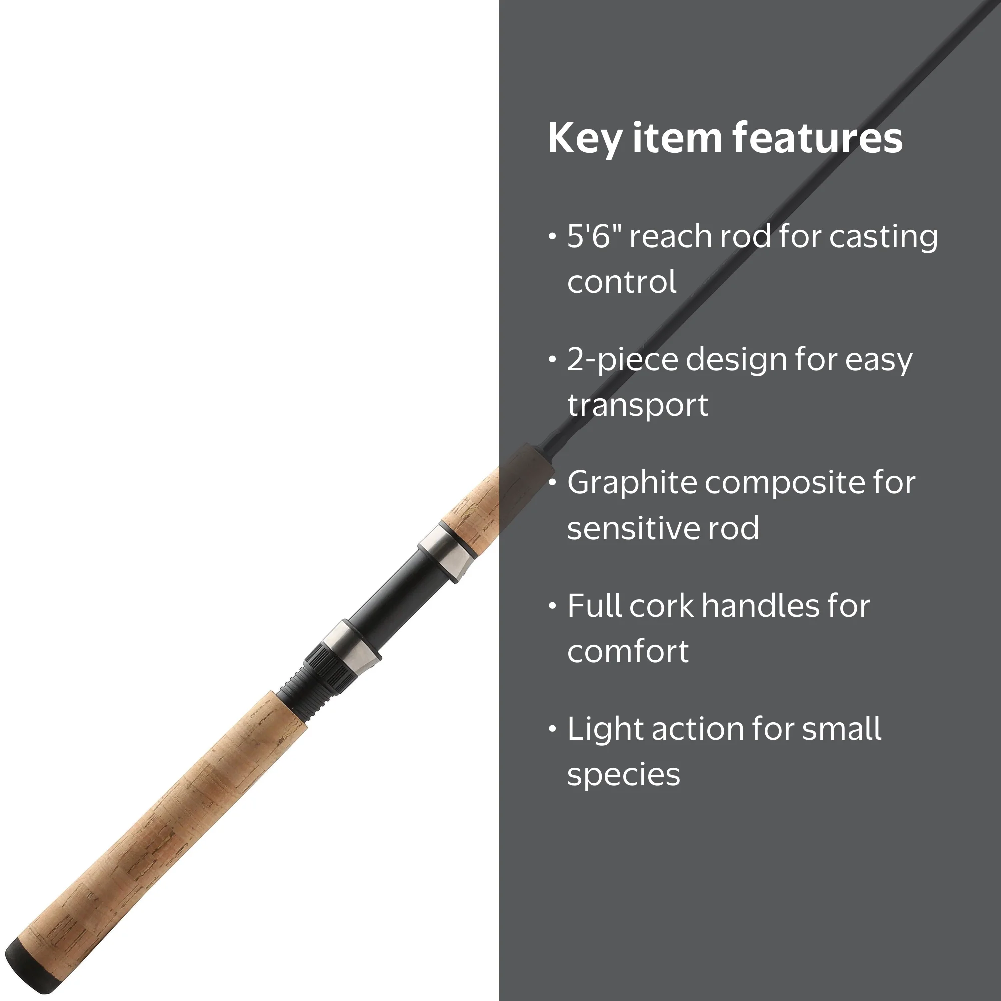 Shakespeare Micro Series Spinning Fishing Rod - Walmart.com Shakespeare Micro Series Spinning Fishing Rod - Walmart.com