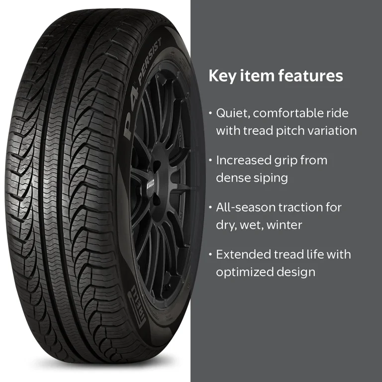 Pirelli P4 Persist AS Plus All Season 205/65R15 94H Passenger Tire