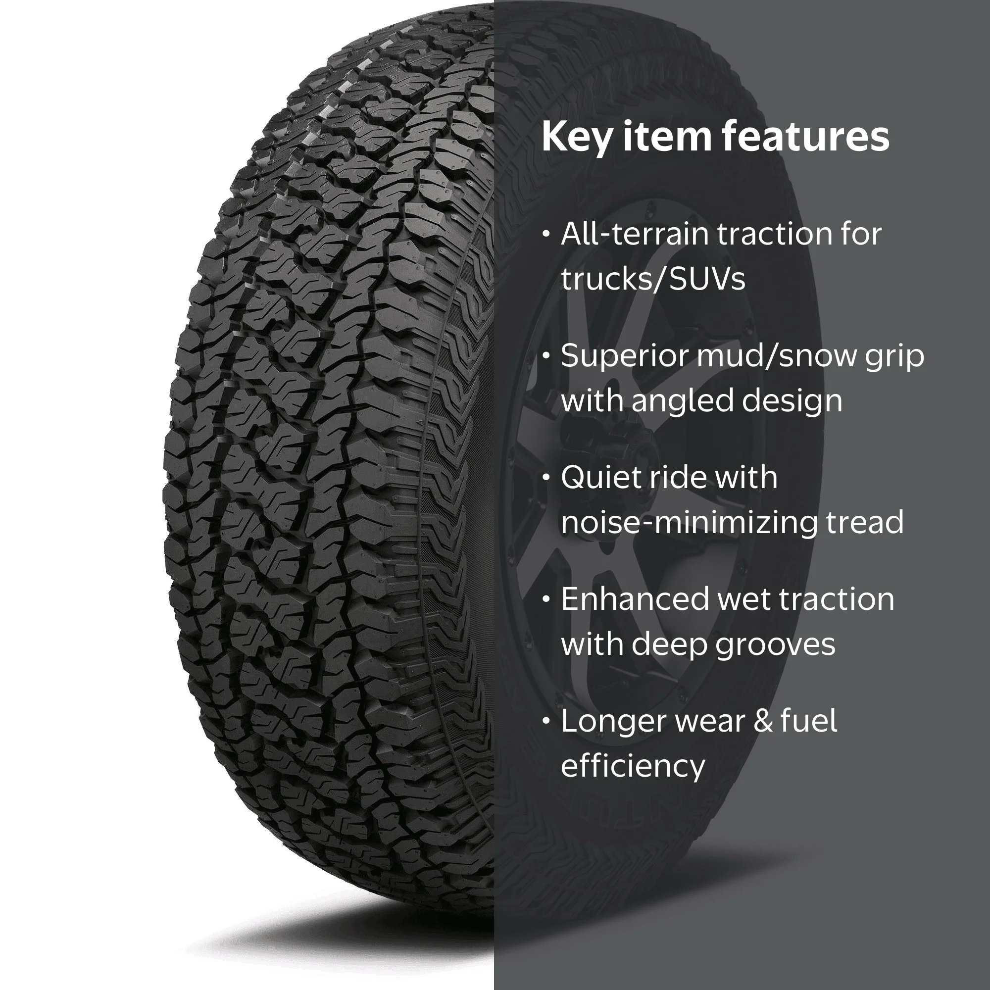 Kumho Road Venture AT51 All-Terrain Tire - 275/60R20 114T
