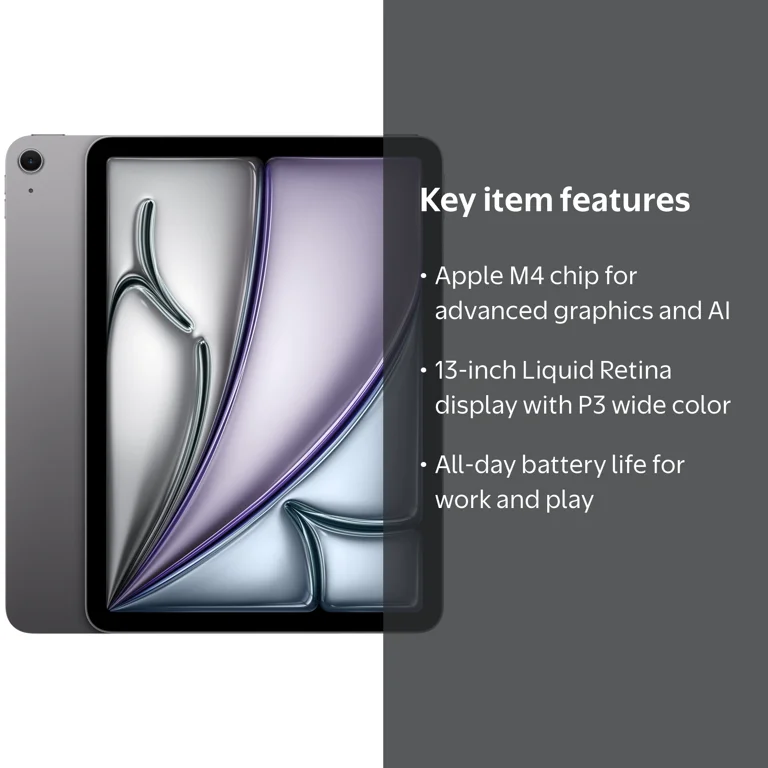 新品未使用　13インチ iPad Air (M4) スペースグレイ 2026年 2026 13-inch iPad Air M4, Built for Apple Intelligence, Wi-Fi