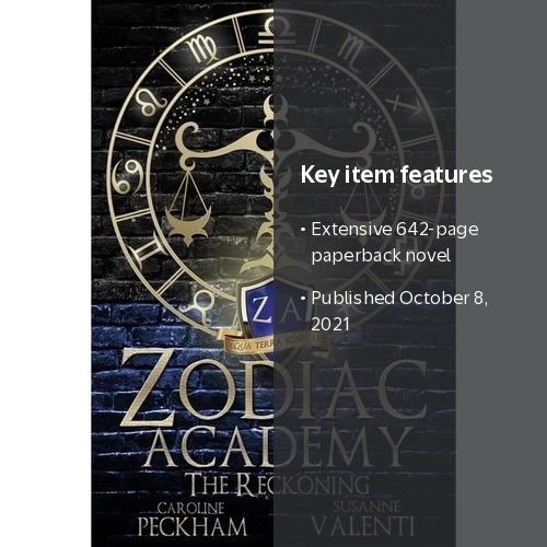 Pre-Owned Zodiac Academy 3: The Reckoning, (Paperback) - Walmart.com