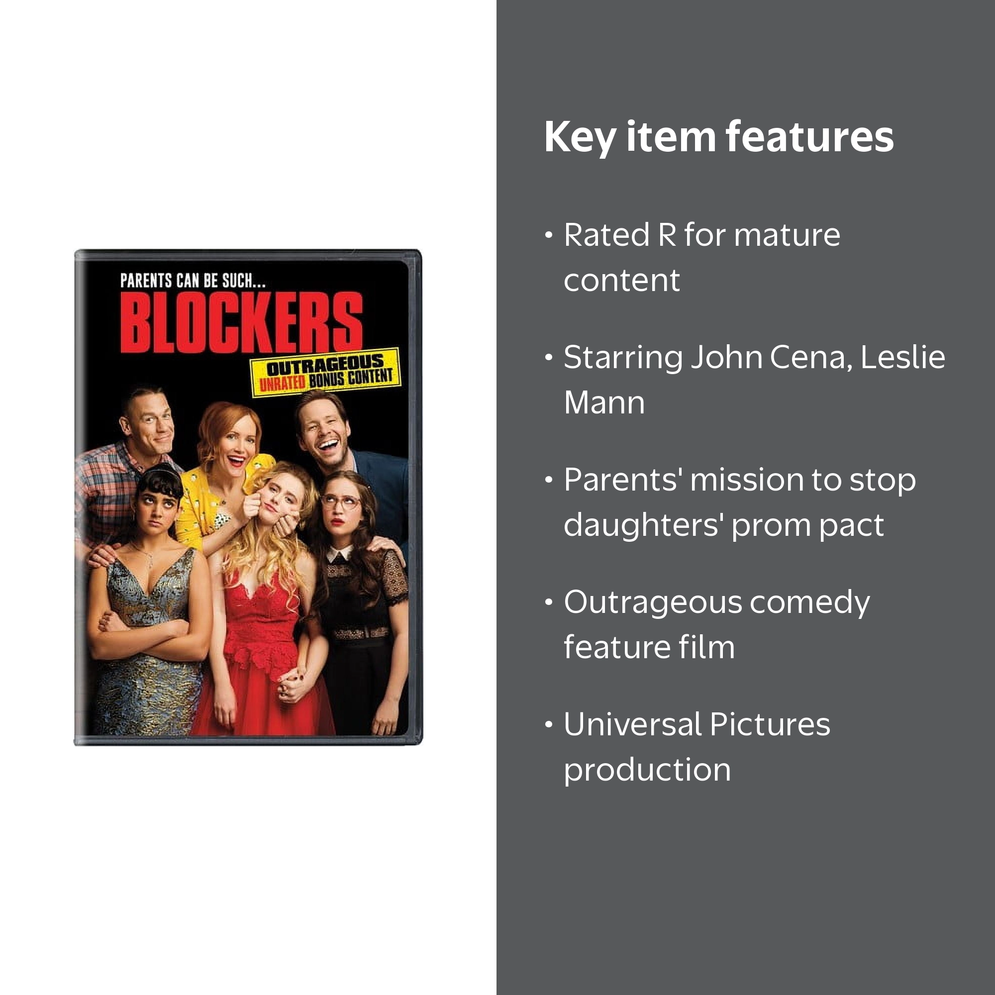 ｓｉｏｎ１０ｔｏｕｒ　 [DVD] Universal Studios Blockers Comedy DVD, Starring John Cena, Leslie
