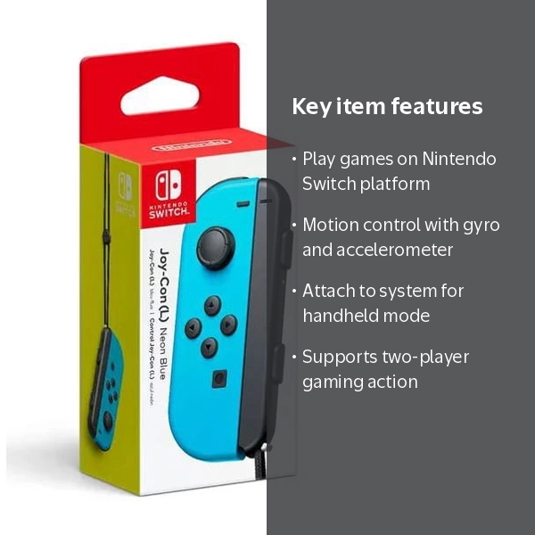 Nintendo Switch (Joy-Conブルー×ブルー)256GB Nintendo, Joy-Con‚Ñ¢ (L), Neon Blue, for Nintendo Switch - Walmart.com
