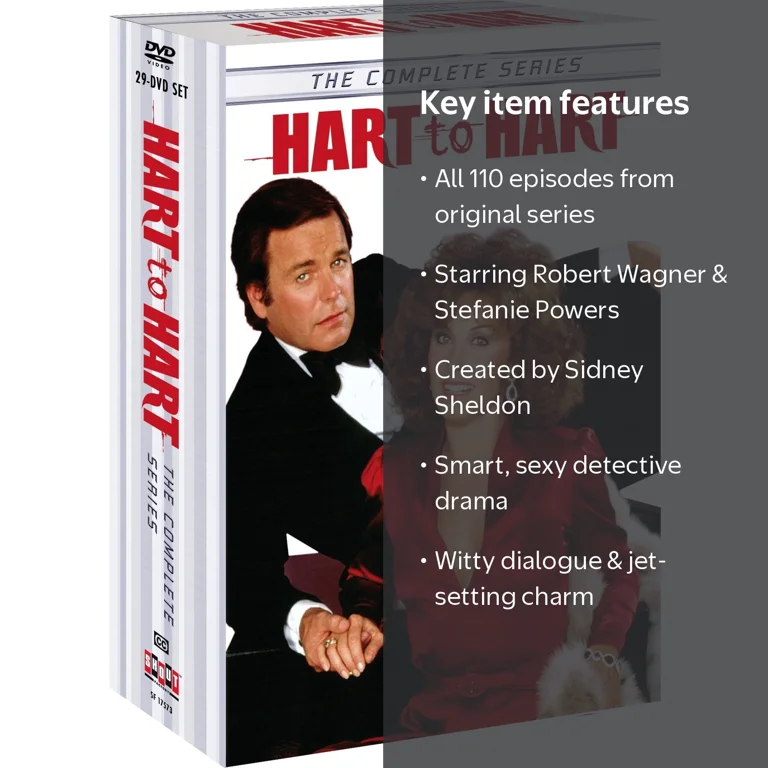 Hart to Hart The Complete Series DVD, all 110 episodes, original