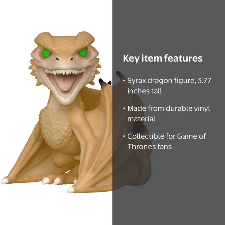 Funko Pop! Game of Thrones: House of the Dragon - Syrax, Princess
