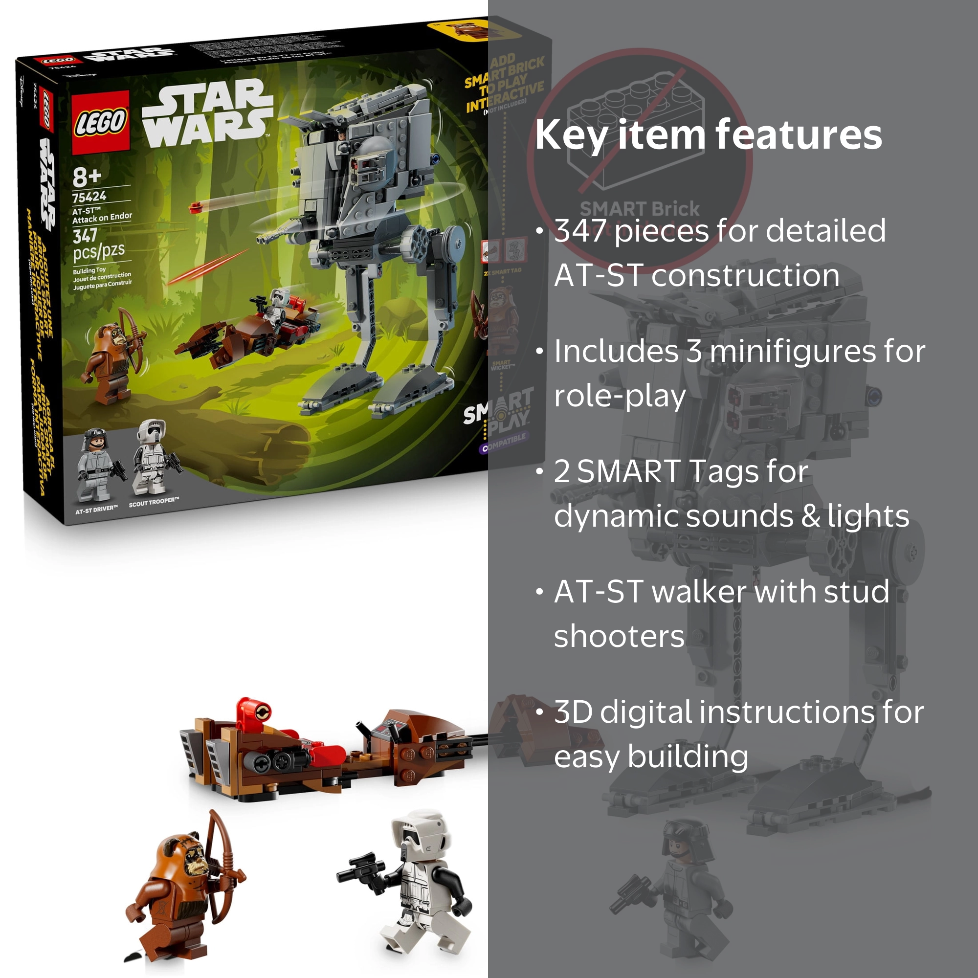 はる Star Wars: 75424 Smart Play AT-ST Attack on Endor (公式発表) : r