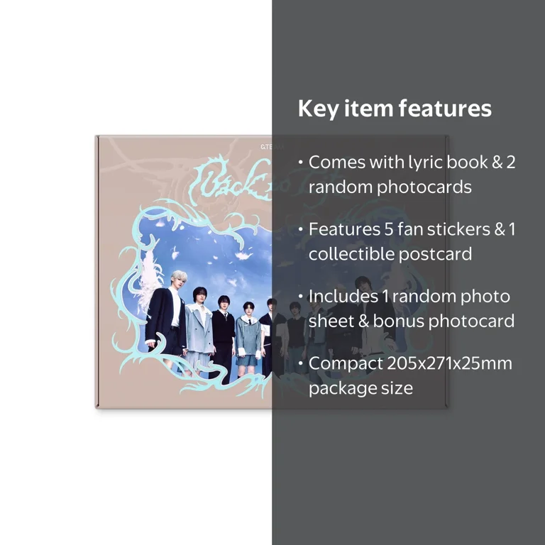 &Team - &TEAM KR 1st Mini Album 'Back to Life' [GAZE ver.] - Music