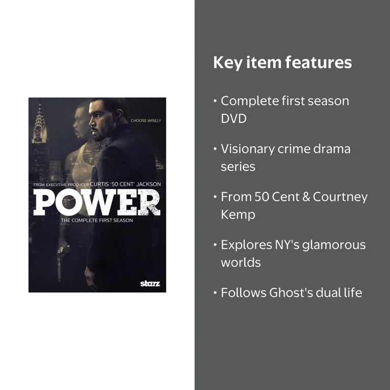 Power: Season 1 (DVD) - Walmart.com
