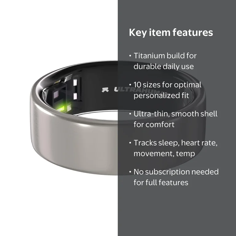 Ultrahuman Ring AIR Size 14 - World's Lightest Sleep-Tracking
