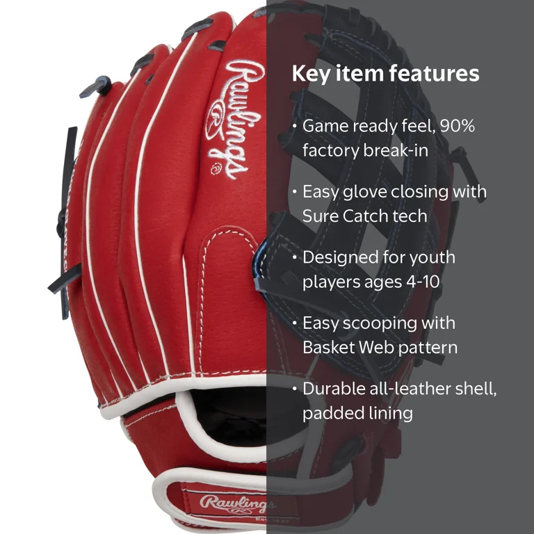 Rawlings Sure Catch 11.5 inch Bryce Harper Baseball Glove, Right