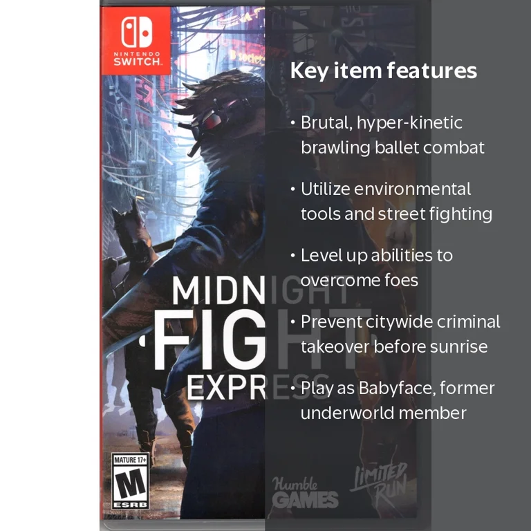 Midnight Fight Express for Nintendo Switch™ (Limited Run #232