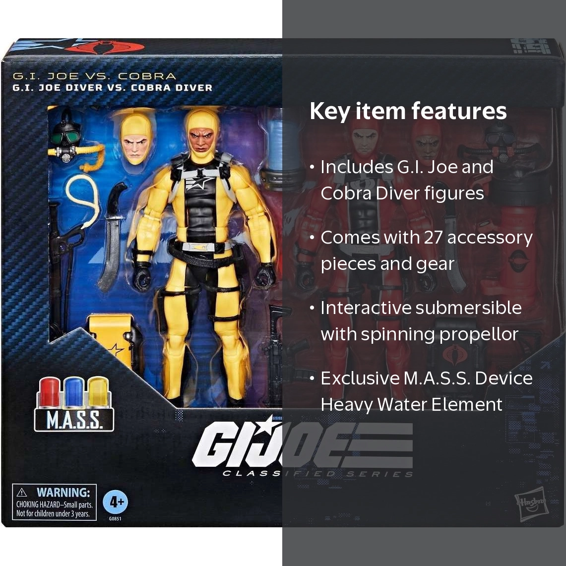 G.I. Joe Classified Series #169, G.I. Joe Diver Vs. Cobra Diver