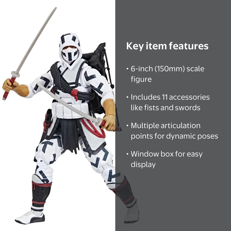 G.I. Joe, Action Figure, Multicolor, Storm Shadow, 6