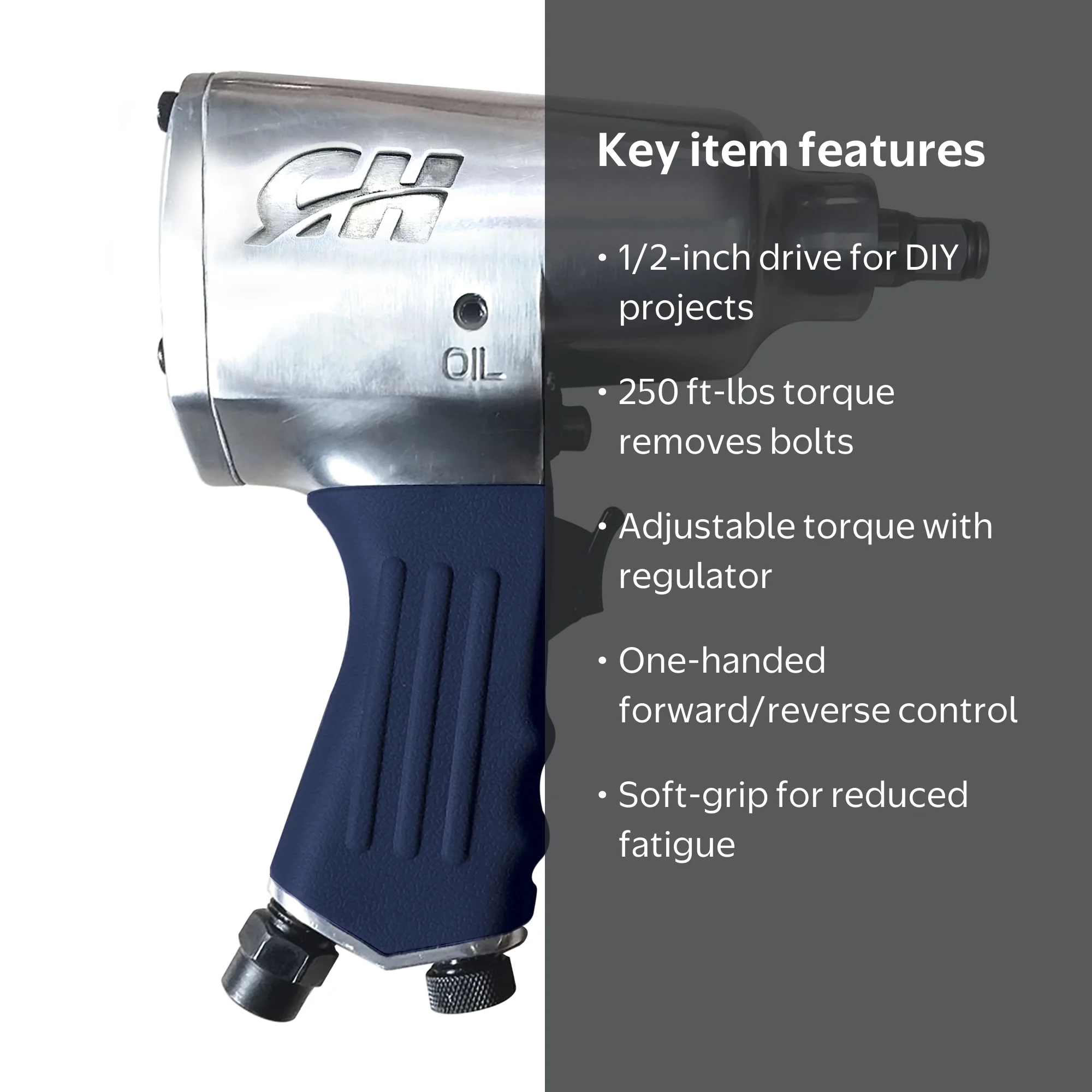 Campbell Hausfeld 1/2 in. Air Impact Wrench (TL050201AV) - Walmart.com