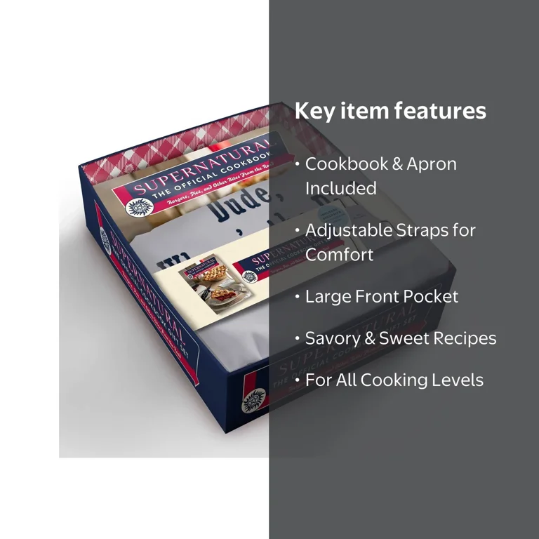 Supernatural The Official Cookbook Gift Set Edition, Includes