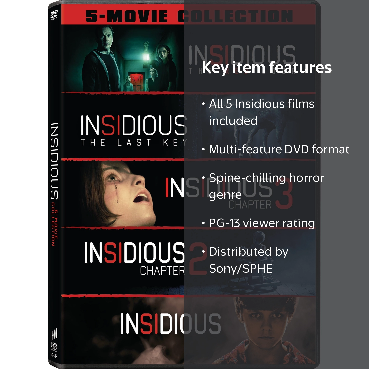 Sony, Horror Collection DVD, Insidious Series, Multi-Feature