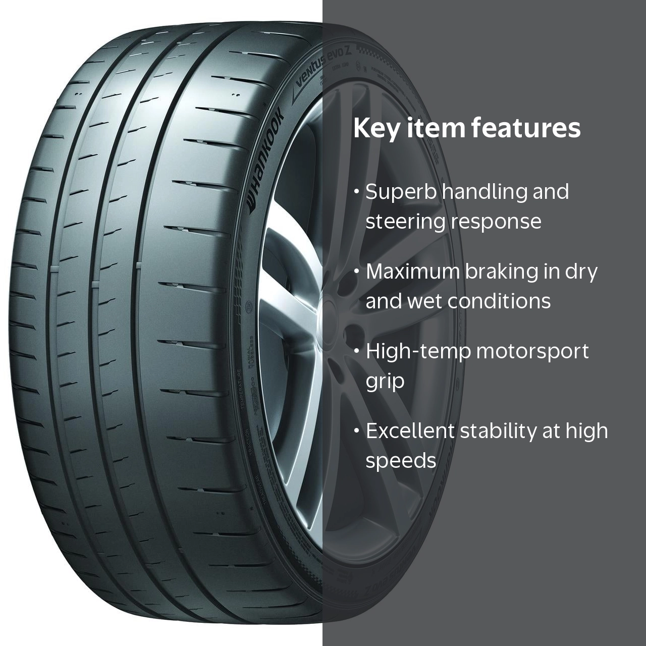 Hankook Ventus S1 evo Z (K129) UHP 265/40ZR21 (105Y) XL Passenger
