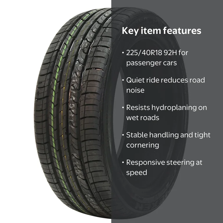Nexen CP672 225/40R18 92H All-Season Passenger Tire for Sports