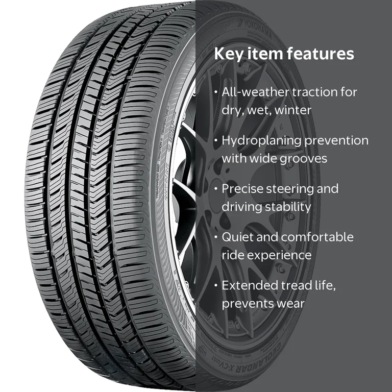 Yokohama, All Season Tire, 255/45R22, High Performance XL