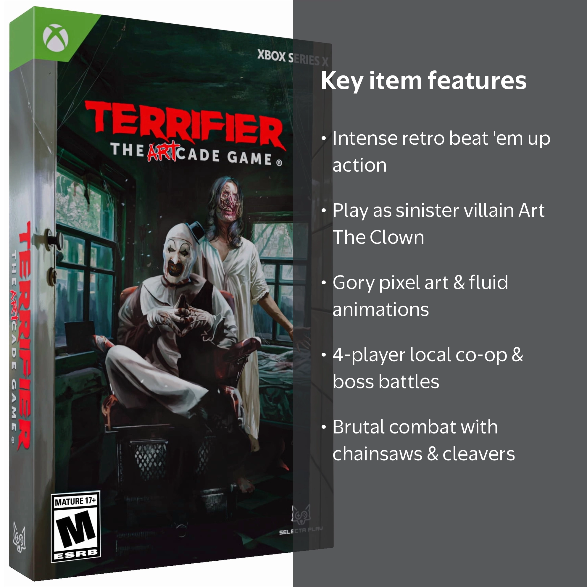 Terrifier: The ARTcade Game Limited Edition, Xbox Series X