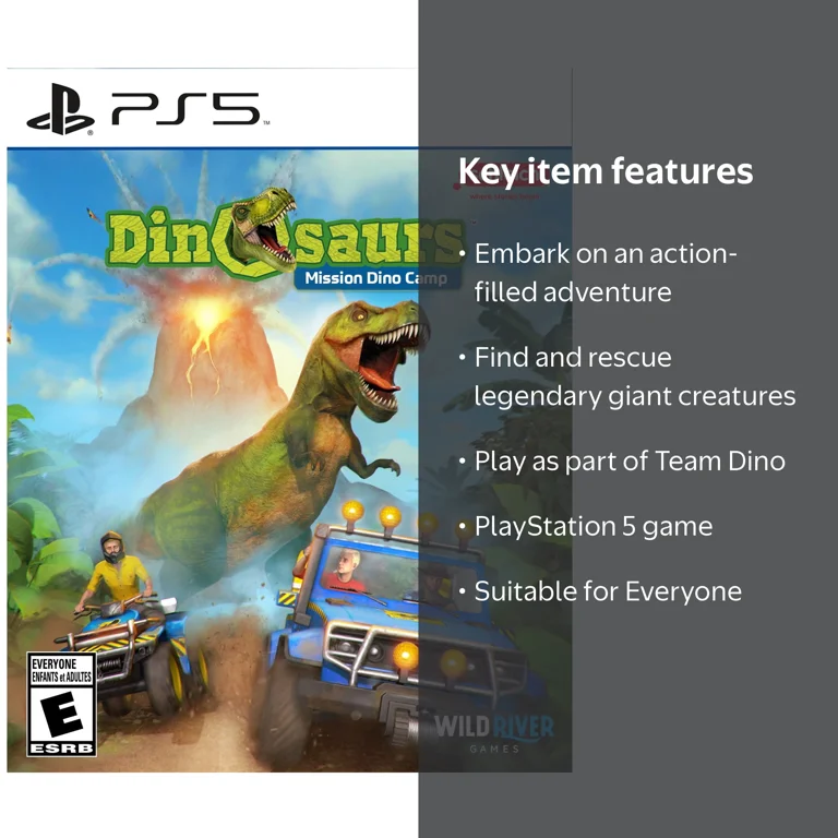 Dinosaurs Mission Dino Camp, PlayStation 5 New Everyone Video