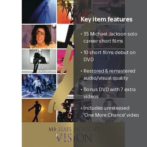 Michael Jackson's Vision (DVD), Epic, Music & Performance