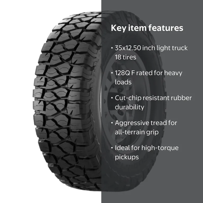 BFG HD-Terrain T/A KT 35X12.50R18LT 128Q F - Walmart.com