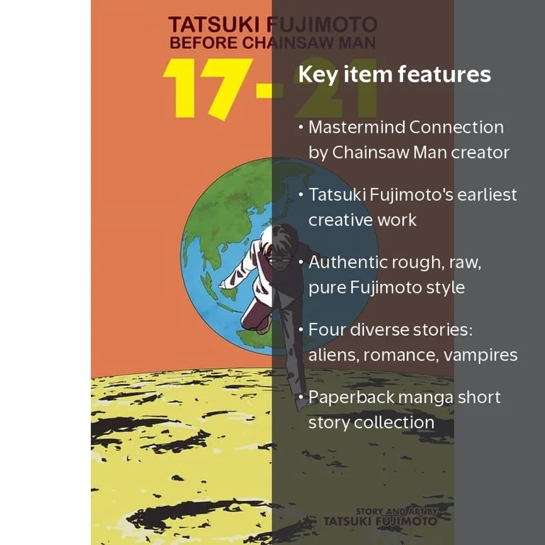 Tatsuki Fujimoto Before Chainsaw Man 17-21, Short Stories