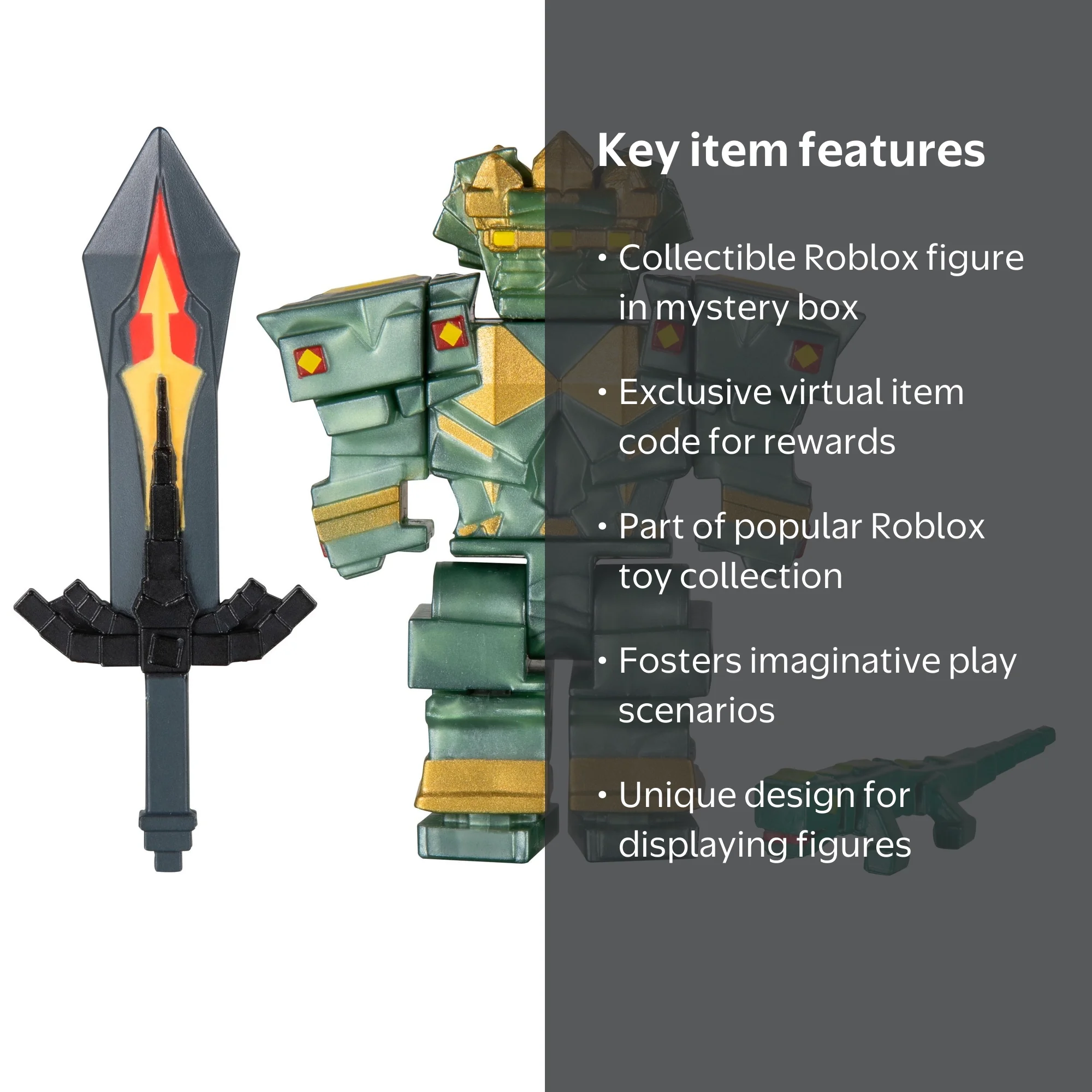 Roblox Guardian Action Figure, Mystery Box, Exclusive Virtual Item