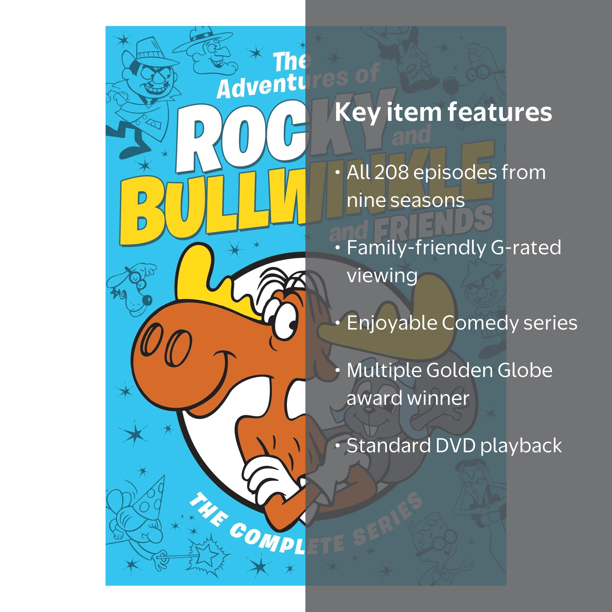 The Adventures of Rocky and Bullwinkle and Friends: Complete