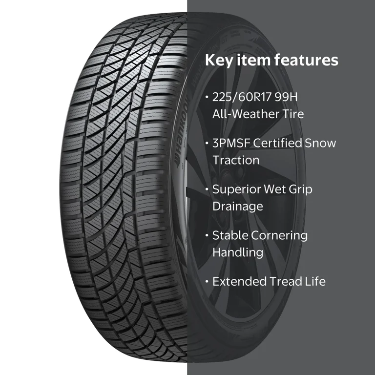 Hankook Weatherflex GT (H755A) 225/60R17 All Weather Tire