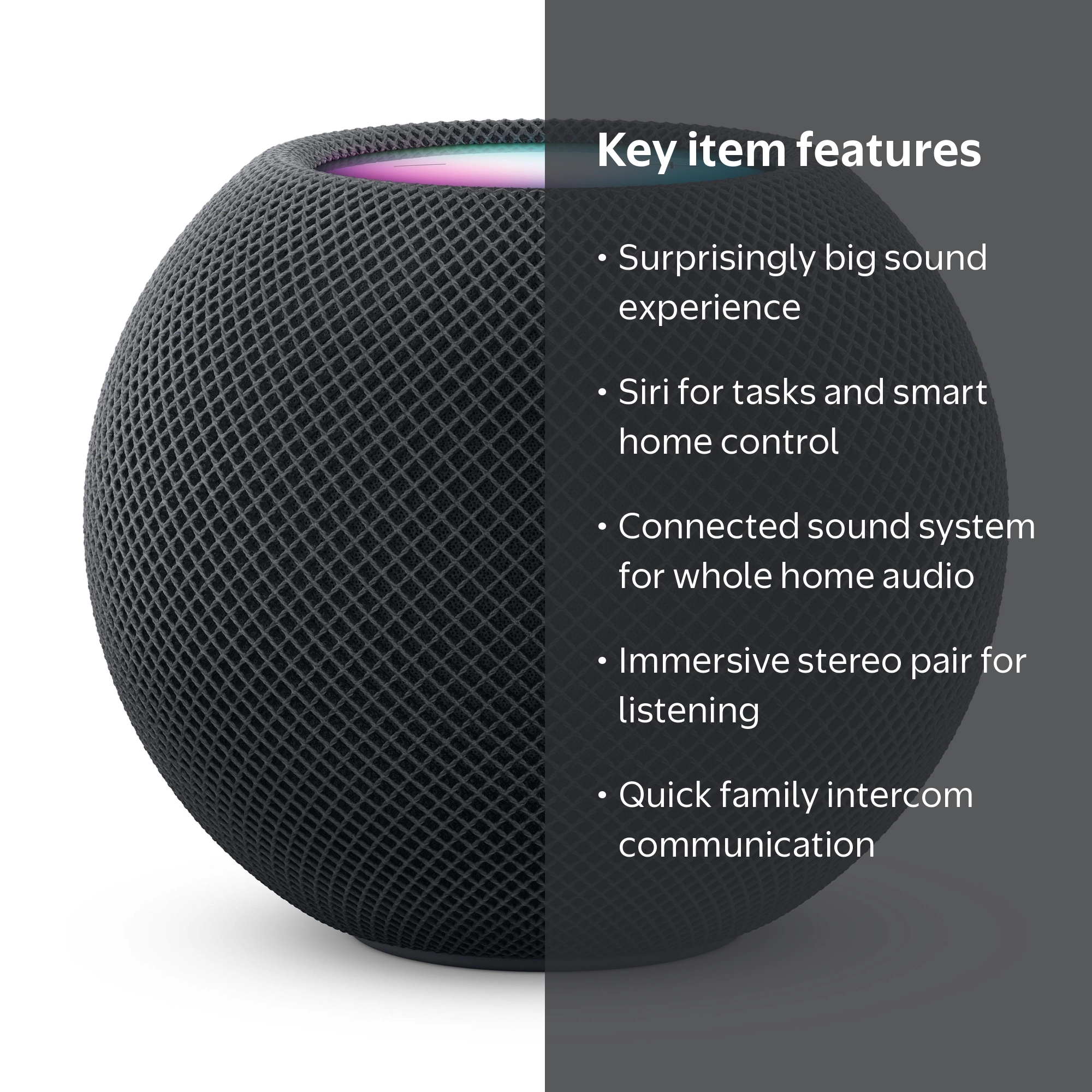 HomePod mini - Midnight - Walmart.com