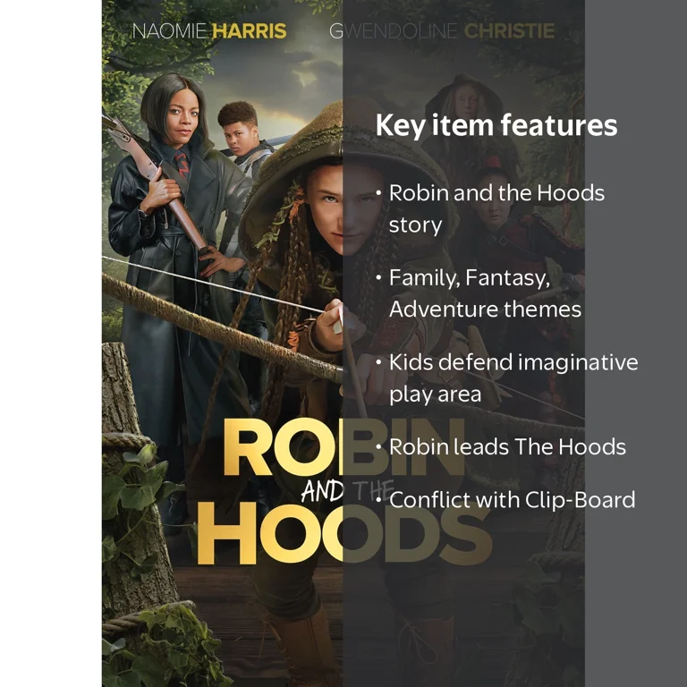 Robin and the Hoods (DVD), Adventure, Shout! Factory - Walmart.com