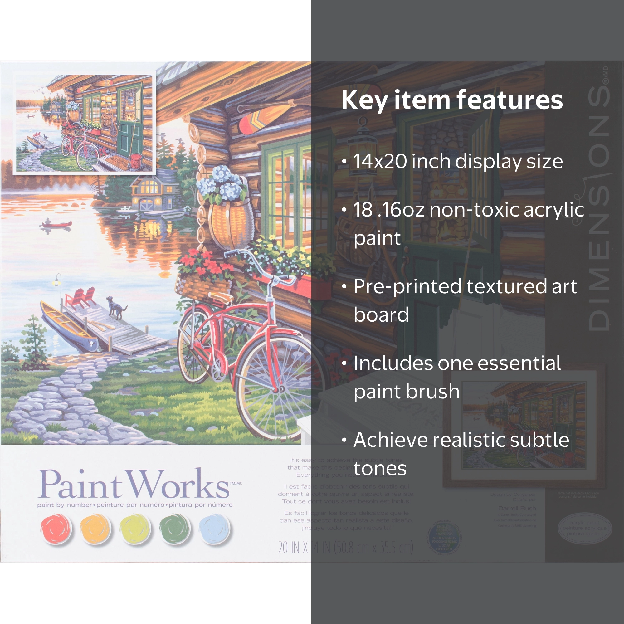 Paint Works Paint By Number Kit 20