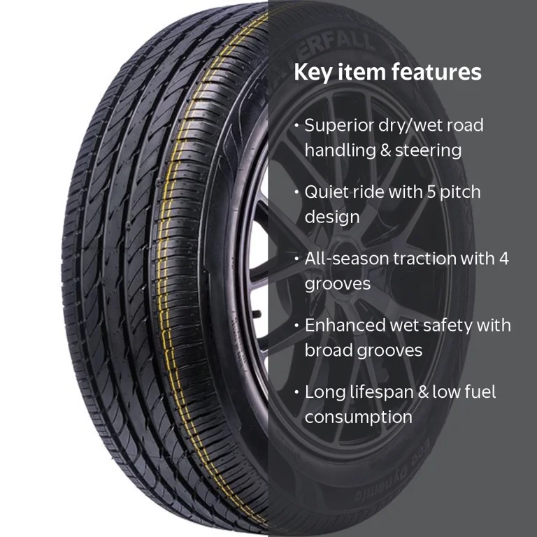 Waterfall All-Season Eco Dynamic P215/65R16 98H Passenger Tire for Waterfall All-Season Eco Dynamic P215/65R16 98H Passenger Tire for