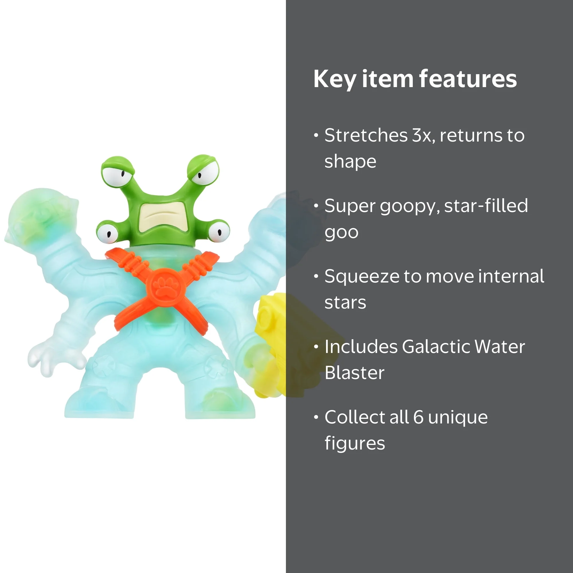 Heroes of Goo Jit Zu Galaxy Blast Hero Pack - Warsnap + Water