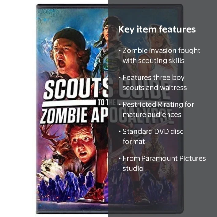 Scouts Guide to the Zombie Apocalypse (DVD) - Walmart.com