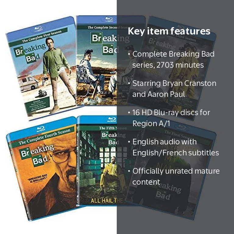 Breaking Bad: The Complete Series (6-Pack Bundle) [Blu-ray