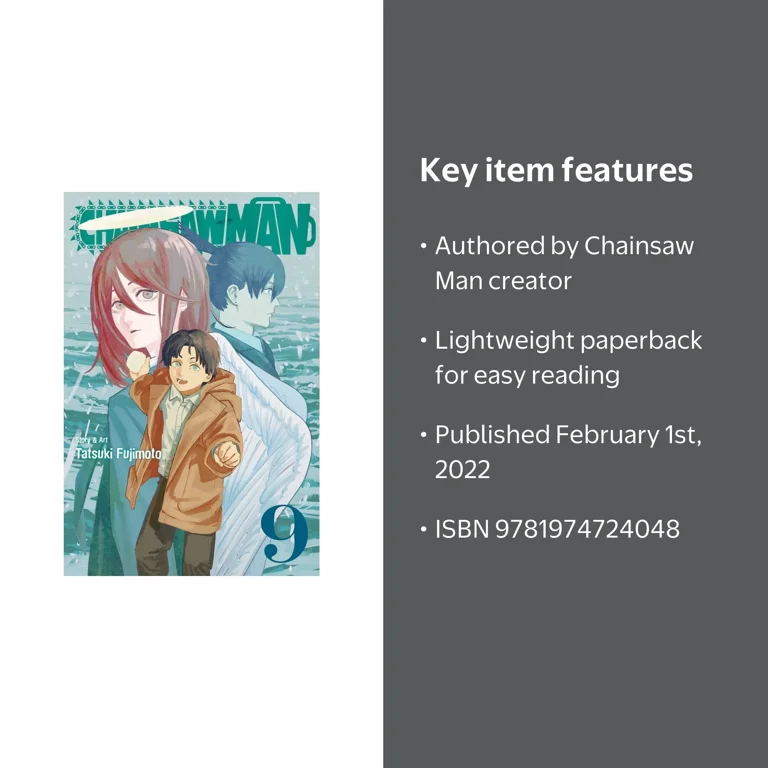 Tatsuki Fujimoto, Chainsaw Man, Vol. 9, Paperback, Manga Series