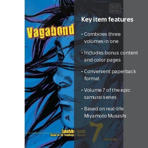 ヒ Takehiko Inoue, Manga, Vagabond VIZBIG Edition Vol. 7, Samurai