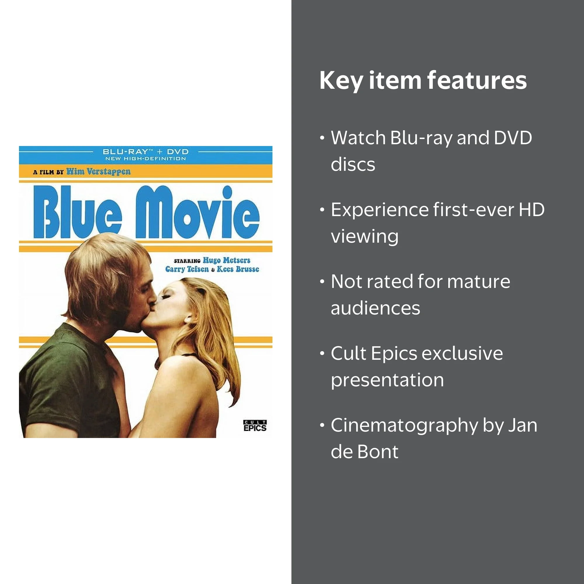 Blue Movie (Blu-ray + DVD) - Walmart.com