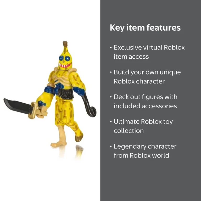 Roblox Child Darkenmoor Action Figure, Plastic Bad Banana